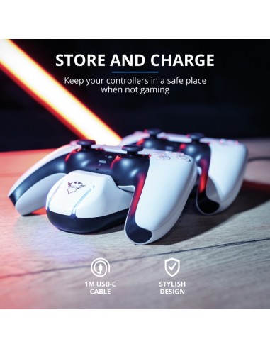 Trust GXT250 - Charger for 2 PS5 Pads