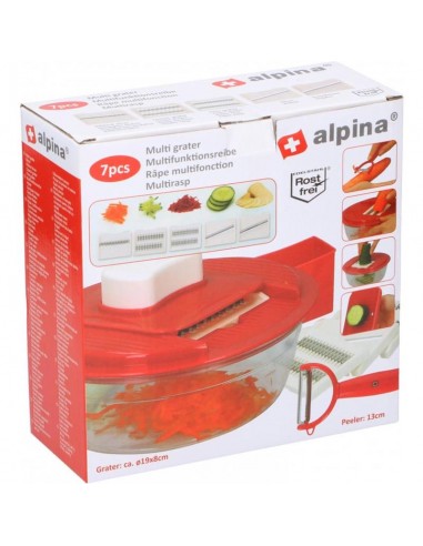 Alpina - Multifunction grater with a...