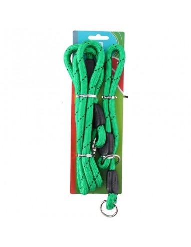 150 cm leash + 45 cm collar (green)