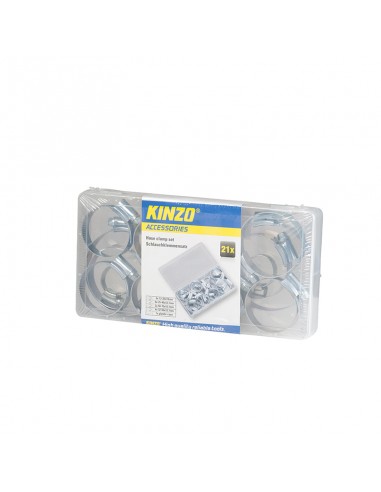 Kinzo - Hose clamp set 21 pcs