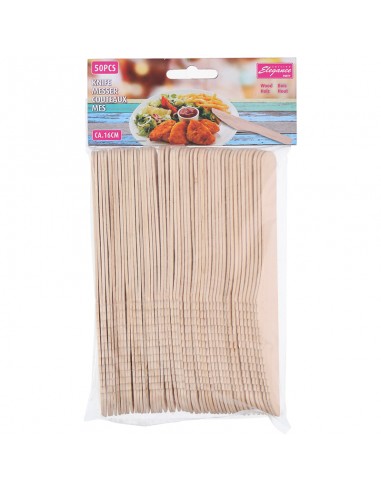 Cuisine Elegance - Knife wood 50pcs...