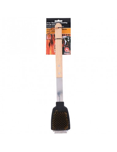 BBQ - grill cleaning brush 2 in 1...