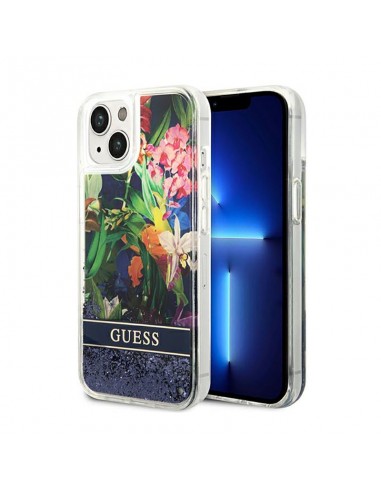 Guess Liquid Glitter Flower - Case...
