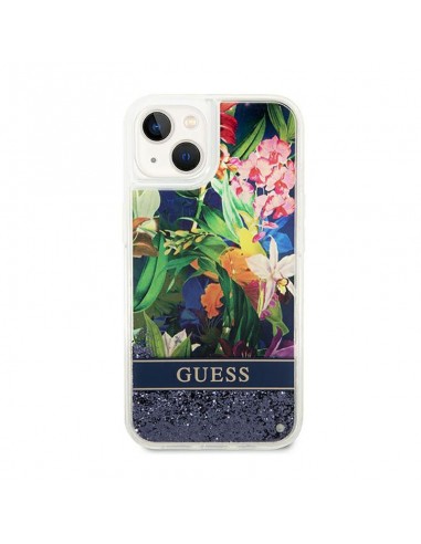 Guess Liquid Glitter Flower - Case...