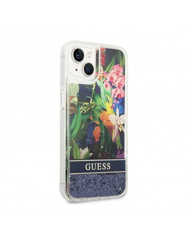 Guess Liquid Glitter Flower - Case...
