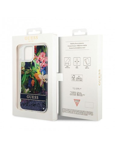 Guess Liquid Glitter Flower - Case...
