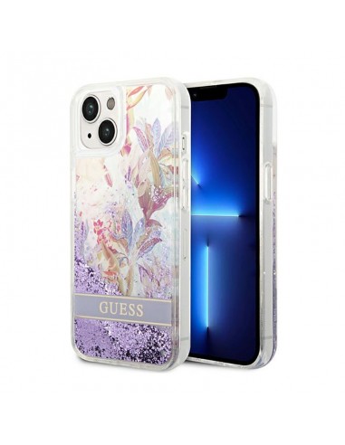Guess Liquid Glitter Flower - Case...