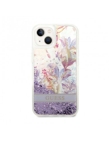 Guess Liquid Glitter Flower - Case...