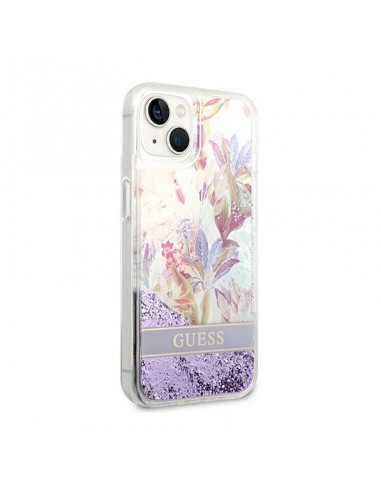 Guess Liquid Glitter Flower - Case...