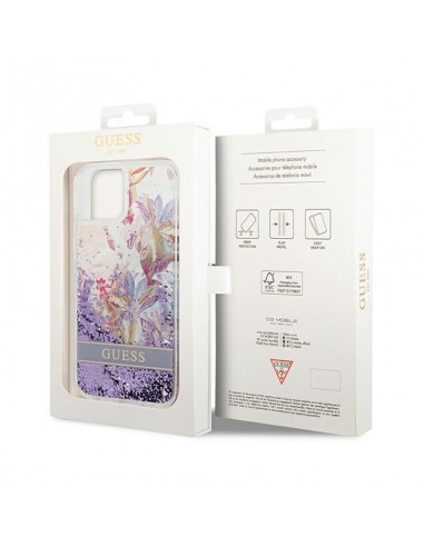 Guess Liquid Glitter Flower - Case...