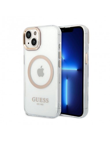 Guess Metal Outline MagSafe - Case...