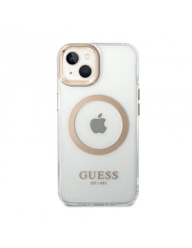 Guess Metal Outline MagSafe - Case...