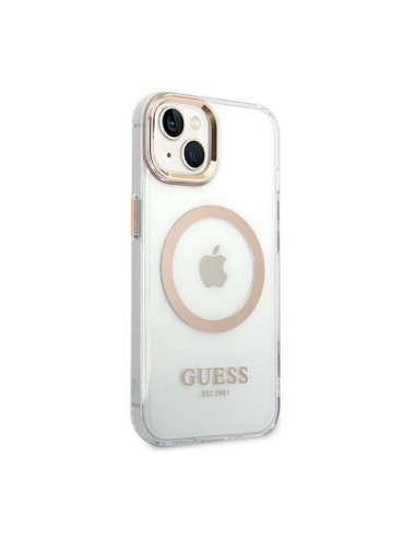 Guess Metal Outline MagSafe - Case...