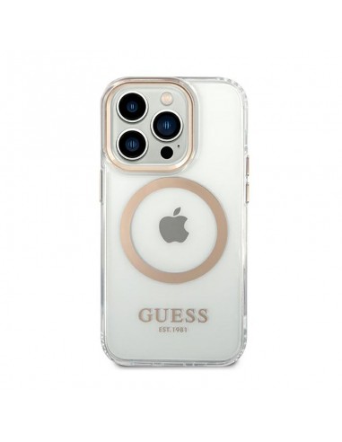 Guess Metal Outline MagSafe - Case...