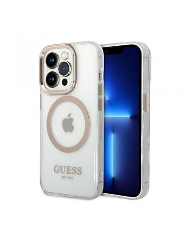 Guess Metal Outline MagSafe - Case...