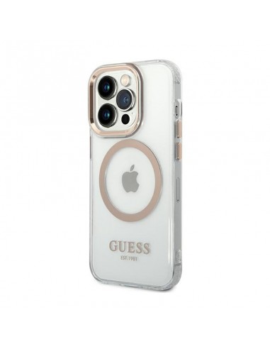 Guess Metal Outline MagSafe - Case...