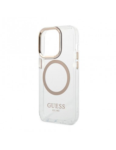 Guess Metal Outline MagSafe - Case...
