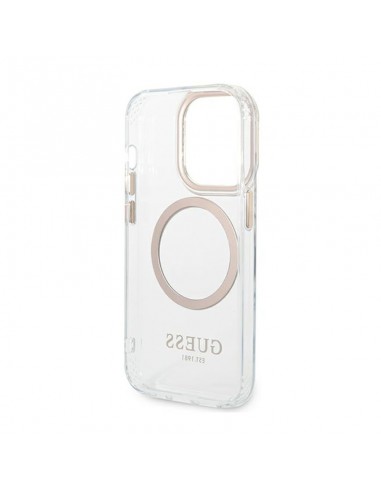 Guess Metal Outline MagSafe - Case...