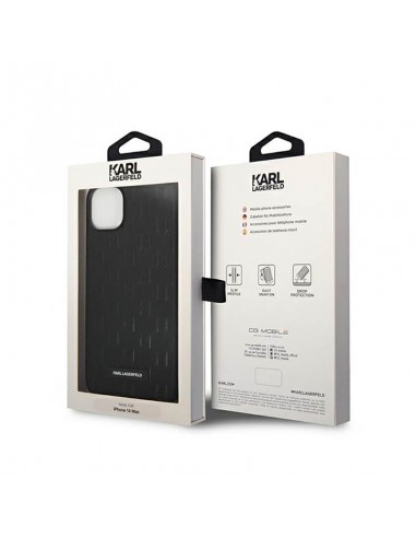 Karl Lagerfeld Saffiano Mono Metal...