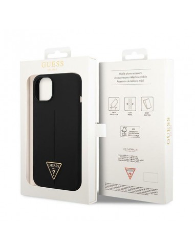 Guess Silicone Triangle Logo - Case...