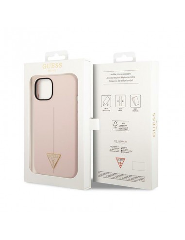 Guess Silicone Triangle Logo - Case...