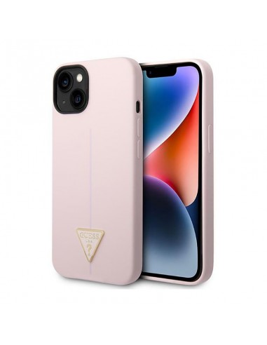 Guess Silicone Triangle Logo - Case...