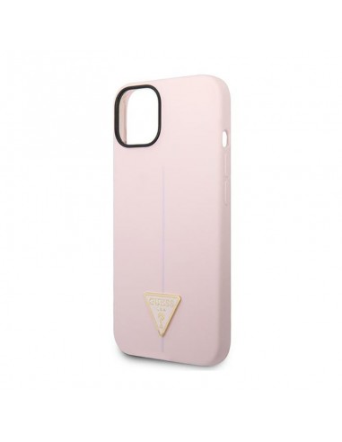 Guess Silicone Triangle Logo - Case...