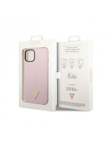 Guess Silicone Triangle Logo - Case...