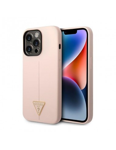 Guess Silicone Triangle Logo - Case...