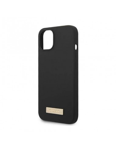 Guess Silicone Logo Plate MagSafe -...