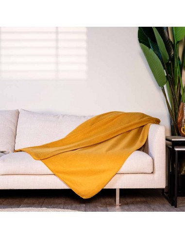 Fleece blanket 170x130 (Orange)
