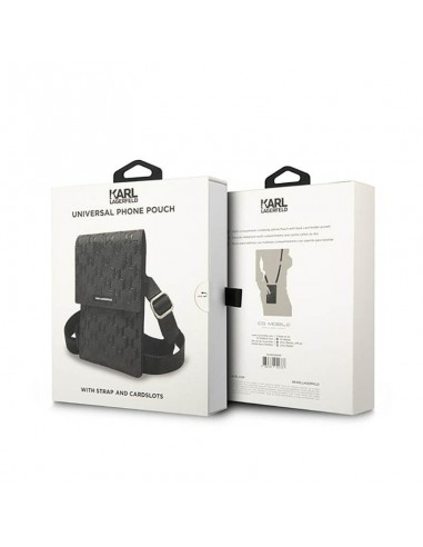 Karl Lagerfeld Monogram Plate Wallet...