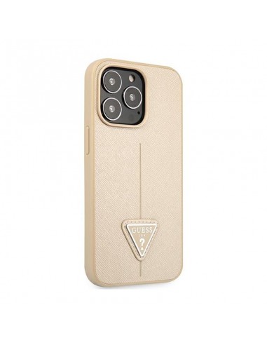 Guess Saffiano Triangle Logo Case -...