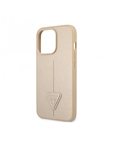 Guess Saffiano Triangle Logo Case -...