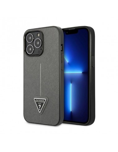Guess Saffiano Triangle Logo Case -...