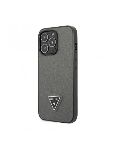 Guess Saffiano Triangle Logo Case -...