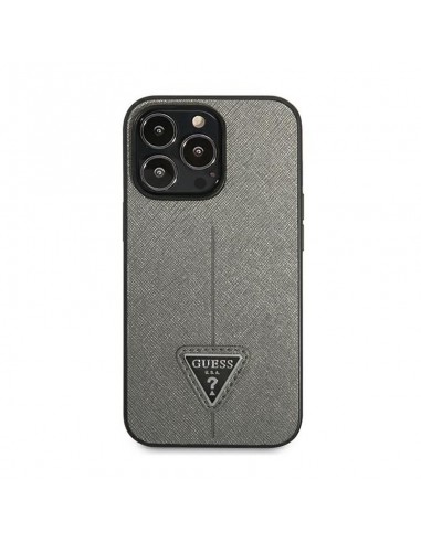 Guess Saffiano Triangle Logo Case -...