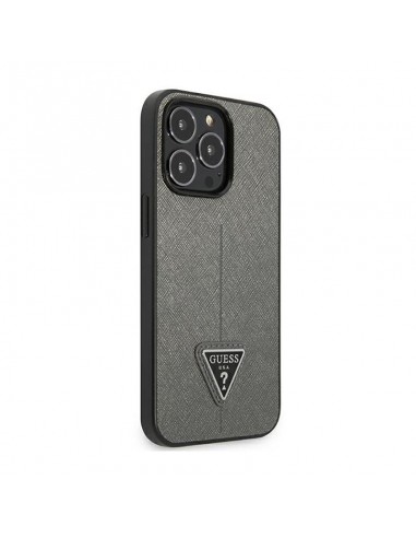 Guess Saffiano Triangle Logo Case -...