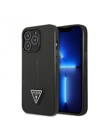 Guess Saffiano Triangle Logo Case -...