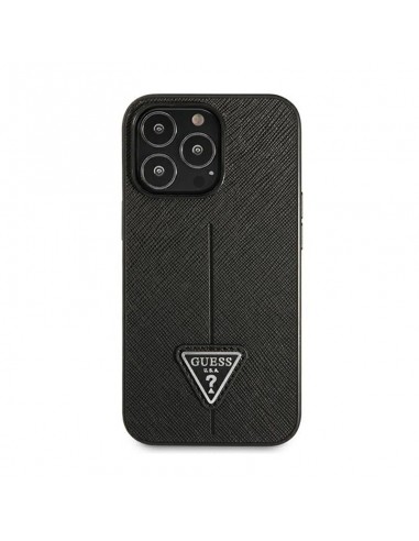 Guess Saffiano Triangle Logo Case -...