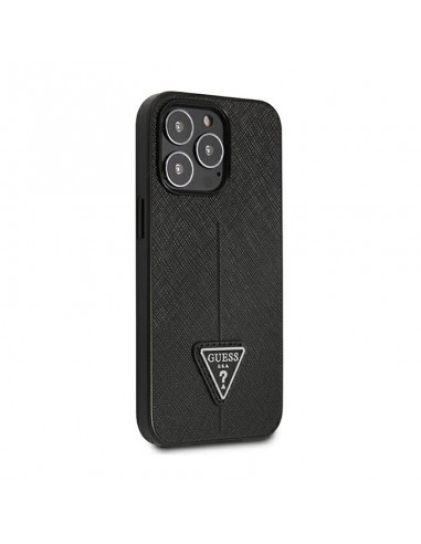Guess Saffiano Triangle Logo Case -...