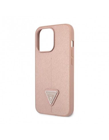 Guess Saffiano Triangle Logo Case -...