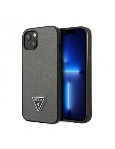 Guess Saffiano Triangle Logo Case -...
