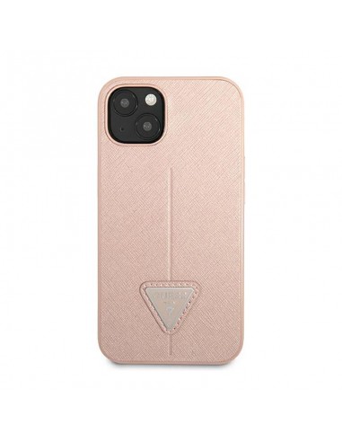 Guess Saffiano Triangle Logo Case -...