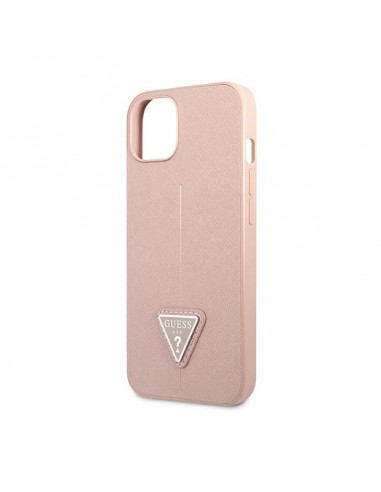 Guess Saffiano Triangle Logo Case -...