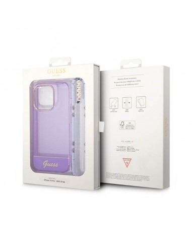 Guess Translucent Pearl Strap - Case...