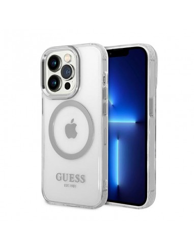 Guess Metal Outline MagSafe - Case...