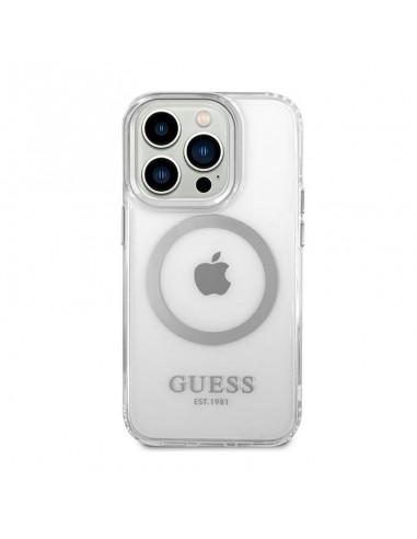 Guess Metal Outline MagSafe - Case...