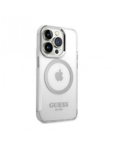Guess Metal Outline MagSafe - Case...