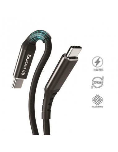 Crong Armor Link - Cavo USB-C a USB-C...